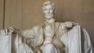The Abraham Lincoln Memorial in Washington DC