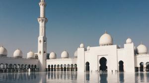 A cathderal in Abu Dhabi. 